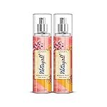 Layer’r Wottagirl Mandarin Twist Body Splash for Women | Long Lasting Fragrance (135ml) (Pack of 2)
