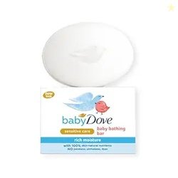 Baby Dove Rich Moisture Bathing Bar, Gently Cleanse and Nourishes Skin