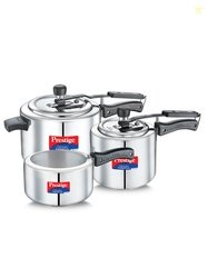 Prestige Nakshatra Essential Svachh Stainless Steel 3 Pressure Cooker