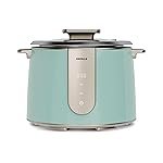 Havells CRAFT Rice Cooker | Live Cooking Timer| Intuitive Touch Control | 6 hour Keep Warm Mode| 1.8 L Capacity | Triple Safety Protection | Food Grade Bowl | Energy Efficient Operation (Blue & Gold)