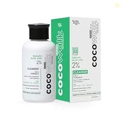 Cocowalk 2% Salicylic Acid Face Wash Cleanser 100ml for Oily Acne Pron