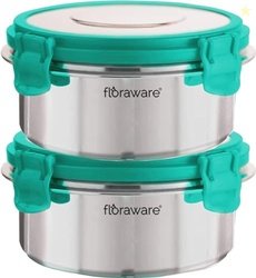 Floraware Stainless Steel Insulated Airtight Leak-Proof Lunch Box Unbr