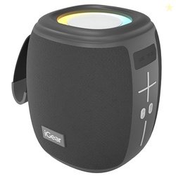 iGear Roll Plus 10W Portable Bluetooth Speaker | RGB Lights, TWS Pairi