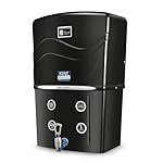 KENT Grand RO Water Purifier | Advanced RO Tech for Sabse Shudh Paani | RO+UF+TDS Control + UV LED Tank | 8L | 20LPH Flow | Ideal for Borewell/Tanker/Municipal Water | Largest Service Network | Black