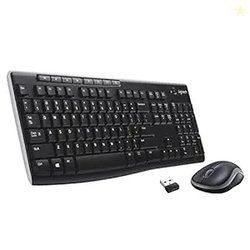 Logitech MK270r Wireless Keyboard and Mouse Combo for Windows, 2.4 GHz