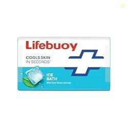 LIFEBUOY Ice Bath Soap Combo Pack of 5, 125g each, for Rapid Heat Reli