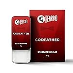 BEARDO Godfather Solid Perfume Wax For Men 10G | Strong & Lasting Fragrance | For Date Night | Gift For Friends | Gift for men | Gift For Husband | Gift for Men