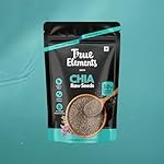 True Elements Chia Seeds 1000g – Non-GMO and Fibre Rich Seeds | Omega-3 rich Seeds for Eating | Healthy Snacks | Best for Weight Management