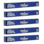 Freshee Pack of 5 10meters Each Aluminium Foil Roll, Thick Silver Foil Paper for Food Wrapping, Disposable Foil