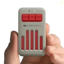 ZEBRONICS Clipper, 4 Watts, Wearable Bluetooth Speaker with Mic, Magne