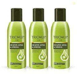 Trichup Healthy Long and Strong Hair Oil, 200ml (Pack of 3)