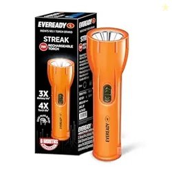 Eveready Streak DL22, Rechargeable 1W Emergency Torch, Easy Plug & Pla