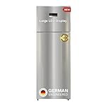 Bosch 269L, 2 Star, Frost Free Double Door Refrigerator | XL Fridge Space | Easy Touch UI Panel | Super fast Cooling and Freezing | 18 Hrs Cooling Retention (CTN29S02NI, Shiny Silver)