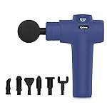 Lifelong Percussion Massage Gun | Full Body Massager for Pain Relief | Rechargeable Cordless Deep Tissue Massage Machine | 7 Specialised Heads for Use at Gym, Home & During Travel