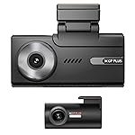 CP PLUS CP-F83B True 4K 2160P UHD Dual Channel Dash Cam, ADAS, in-Built GPS & Touch Screen, Time Lapse, G Sensor, Night Vision, Wide Angle View, Supports Upto 1TB | CP-F83B