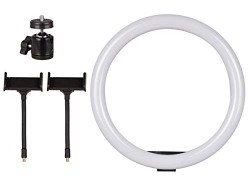 Photron Professional 12 Inch(30cm) LED Ring Light with Mobile Holder P