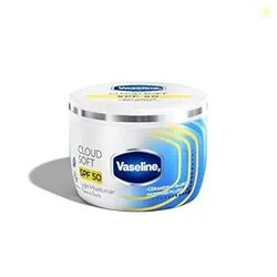VASELINE Cloud Soft SPF 50 PA ++++ Light Moisturiser, 200 ml, for Soft