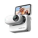 insta360 Go 3 (64Gb) – Small & Lightweight Action Digital Camera,Portable and Versatile,Hands-Free POV,Mount Anywhere,Stabilization,Multifunctional Action Pod,Waterproof,for Travel,Sports,Vlog