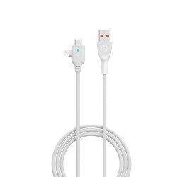 Portronics Konnect Spydr 2 Multi-Functional Charging Cable (Type C + M