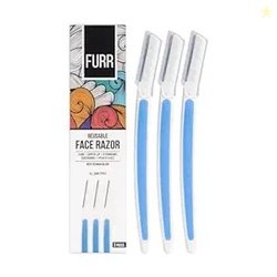 FURR Reusable Face Razor For Women Facial Hair With German Blade For S