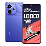 realme NARZO Power 5G (Titan Blue,8GB+128GB) | 10001mAh Power. Stay Unstoppable. | 144Hz Curved+ AMOLED Display | Revolutionary Dual-Chip System | 50MP Sony OIS Camera