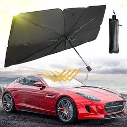 BIYALI Car Windshield Sun Shade Umbrella | Foldable Sun Shade for Car