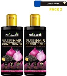 Phillauri Onion Black Seed Anti Dandruff Hair Conditioner (200 ml...mo