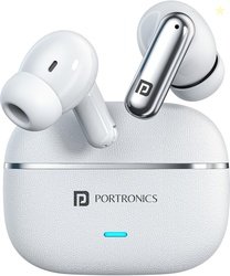 Portronics Twins One + In Ear TWS earbuds with Game & Music Mode,...mo