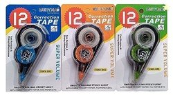 ECLET Correction Tape - Pack of 1Pcs Correction Tape 12 Meter X 5 MM,