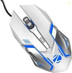 ZEBRONICS Zeb- Transformer- M Wired Ambidextrous Optical  Gaming ...mo