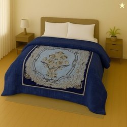 Raymond Home Geometric Double Mink Blanket for  Heavy Winter (Pol...mo