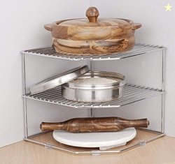Samayra Containers Kitchen Rack Steel