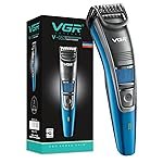 VGR V-052 Beard Trimmer for Men| 12 Weeks of Trimming, 120 Min Runtime| USB Charging, Cordless Use| 20 Length Settings| Self Sharpening Stainless Steel Blades| Full Body Trimmer| 2-Year Warranty