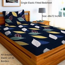 Amrange Microfiber Single Fitted (Elastic) 190 TC 3D Printed 1 Be...mo
