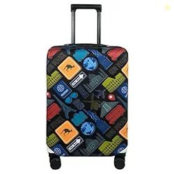 Explore Land Travel Luggage Cover Suitcase Protector Fits 27-30 Inch C