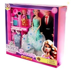 Kids Mandi Fashion Doll Set  Alia Doll Fashion Model | Movable Plastic