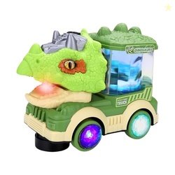 Kids Mandi Dinosaur Car Toy with Light and Spray Function | Obstacle-a