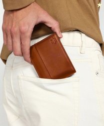 WROGN Men Casual, Formal Brown Genuine Leather Wallet (8 Card Slo...mo