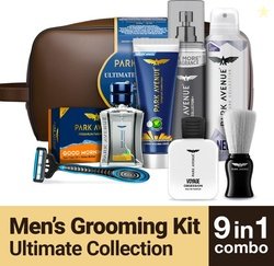 PARK AVENUE Ultimate Grooming Kit for Men (9 Items in the set)