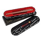 Oliver Inspire Coffee Fountain Pen with T Box | Full Brass Body | No.5 Iridium Tip | Premium Plated Trims | Smooth Ink Cartridge System
