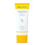 BELLAVITA Water based Hydrating Sunscreen, SPF 50, Lightweight PA+++, For All Skin Types, No White Cast, Non – Greasy Finish, UV Protection, Broad Spectrum, For Men & Women, 50ML
