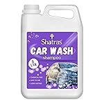 Shatras Car Wash Shampoo â High Foam Car Cleaning Liquid | pH Neutral Formula | Scratch-Free Wash | Deep Cleaning & Extra Shine | Suitable for All Vehicles – 5L (PURPLE)