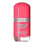 REVLON Ultra HD Snap Nail Color, Natural Rich Glossy Polish, 100% Vegan Formula, No Base or Top Coat Needed, 009 No Drama, 0.27 fl oz