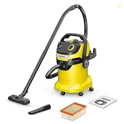 Karcher Wd 5 V Wet & Dry Vacuum Cleaner, 28kPa Suction Power, 25L Tank