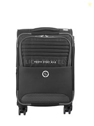 Ligobags Polyester 8 Wheels 360 Degree Wall Street Soft-Sided Large Ca