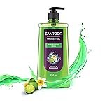 Santoor Refreshing Shower Gel 750ml With Natural Lemon & Frangipani Extracts| For Men & Women| For Soft and Fresh Skin| Suitable For All Skin Types| No Parabens| No Silicones