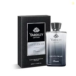 Yardley London Gentleman Classic Liquid Perfume Spray, Fresh Woody Fou