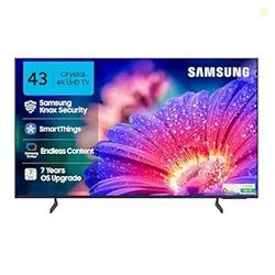 Samsung 108 cm (43 inches) Crystal 4K Vista Ultra HD Smart LED TV UA43
