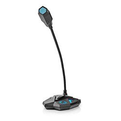 Amigo Nedis Gooseneck Gaming Microphone | with Mute Button | 1.5 mm US