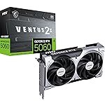 MSI GeForce RTX 5060 8G Ventus 2X OC Graphic Card – NVIDIA GeForce RTX 5060 GPU, 8GB GDDR7 128-bit Memory, 28 Gbps, PCI Express Gen 5 x16 Interface, Upto 2527 MHz, TORX Fan 5.0